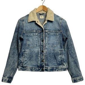 Gap 1969 Jean jacket Sherpa Collar Indigo Medium